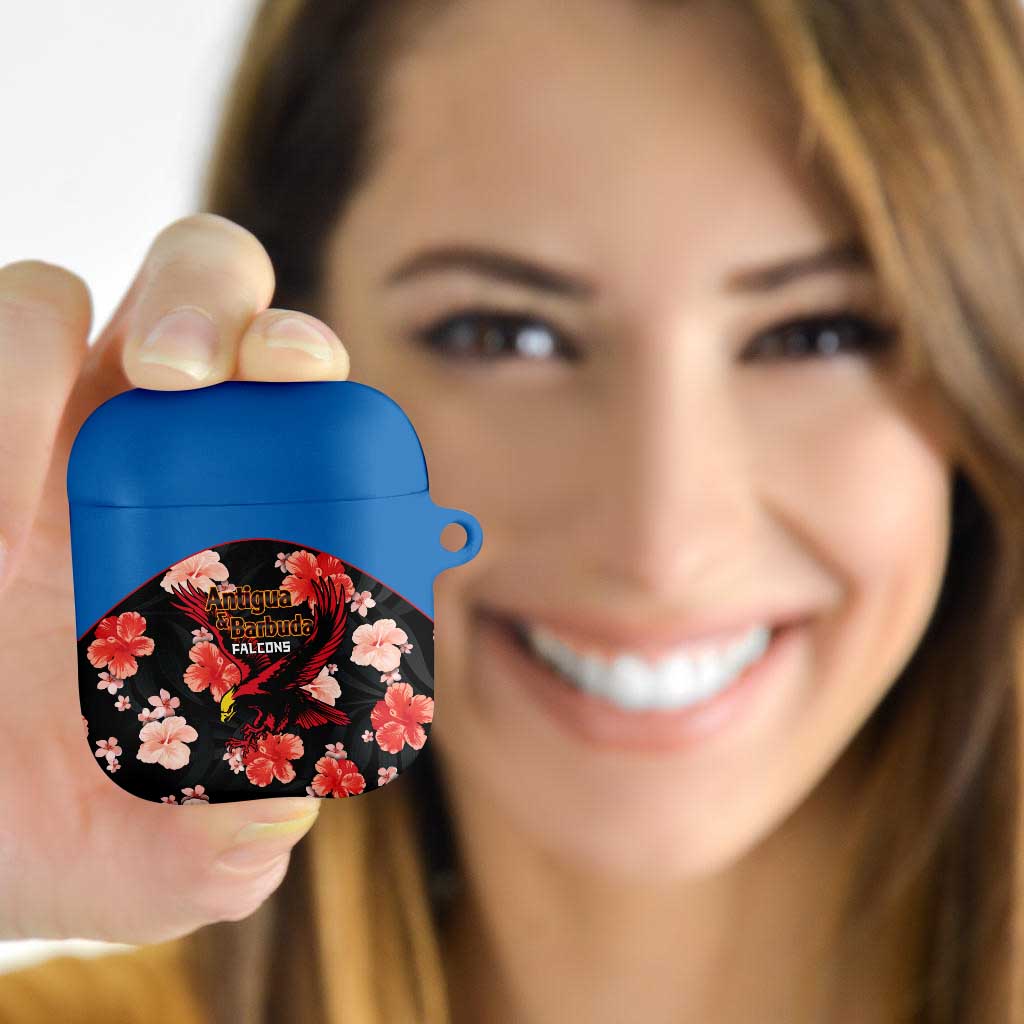 Antigua and Barbuda Cricket AirPods Case 2025 Go Falcons Tropical Style - Wonder Print Shop