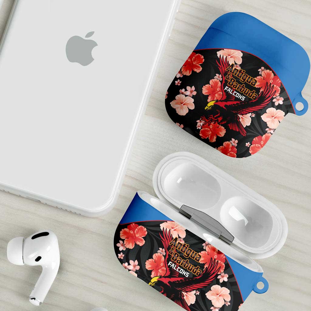 Antigua and Barbuda Cricket AirPods Case 2025 Go Falcons Tropical Style - Wonder Print Shop