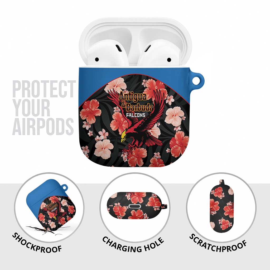 Antigua and Barbuda Cricket AirPods Case 2025 Go Falcons Tropical Style - Wonder Print Shop