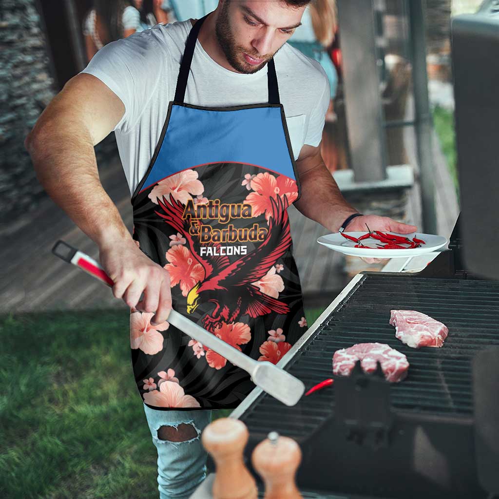 Antigua and Barbuda Cricket Apron 2025 Go Falcons Tropical Style - Wonder Print Shop