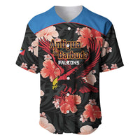 Custom Antigua and Barbuda Cricket Baseball Jersey 2025 Go Falcons Tropical Style - Wonder Print Shop