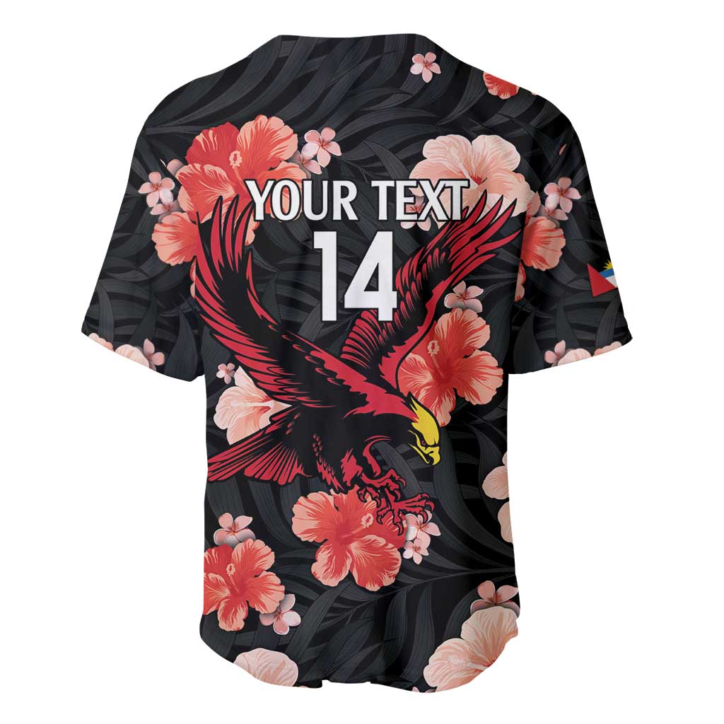 Custom Antigua and Barbuda Cricket Baseball Jersey 2025 Go Falcons Tropical Style - Wonder Print Shop
