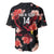 Custom Antigua and Barbuda Cricket Baseball Jersey 2025 Go Falcons Tropical Style - Wonder Print Shop