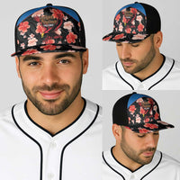 Antigua and Barbuda Cricket Baseball Net Cap 2025 Go Falcons Tropical Style - Wonder Print Shop