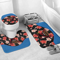 Antigua and Barbuda Cricket Bathroom Set 2025 Go Falcons Tropical Style - Wonder Print Shop