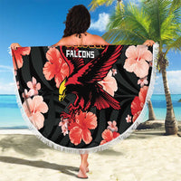 Antigua and Barbuda Cricket Beach Blanket 2025 Go Falcons Tropical Style - Wonder Print Shop
