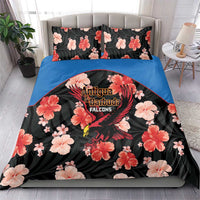 Antigua and Barbuda Cricket Bedding Set 2025 Go Falcons Tropical Style - Wonder Print Shop