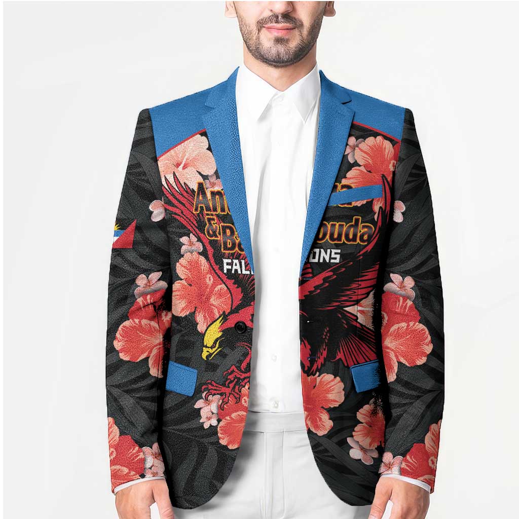 Custom Antigua and Barbuda Cricket Blazer 2025 Go Falcons Tropical Style - Wonder Print Shop