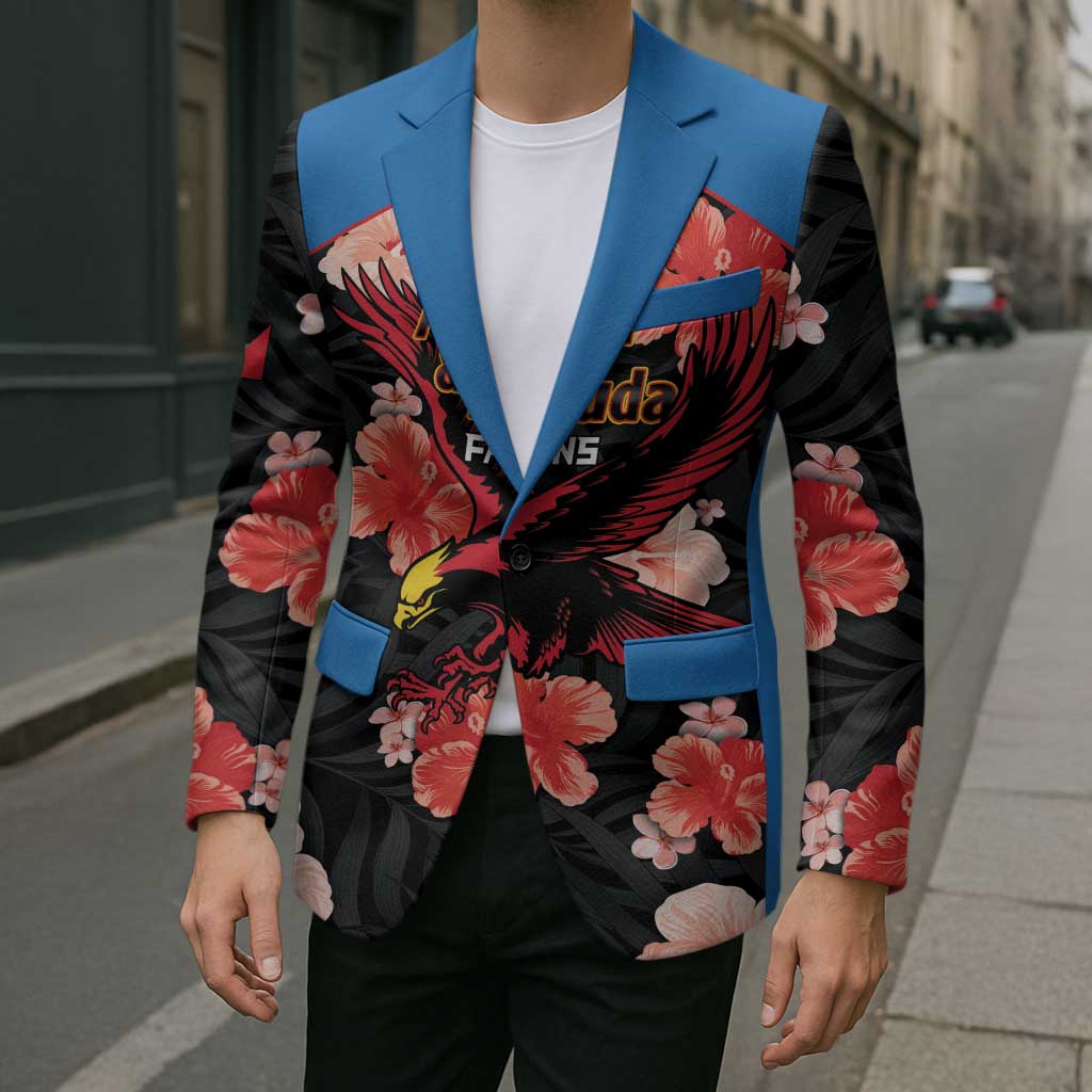 Custom Antigua and Barbuda Cricket Blazer 2025 Go Falcons Tropical Style - Wonder Print Shop