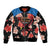 Custom Antigua and Barbuda Cricket Bomber Jacket 2025 Go Falcons Tropical Style - Wonder Print Shop