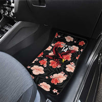 Antigua and Barbuda Cricket Car Mats 2025 Go Falcons Tropical Style - Wonder Print Shop