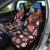 Antigua and Barbuda Cricket Car Seat Cover 2025 Go Falcons Tropical Style - Wonder Print Shop