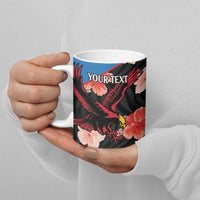 Custom Antigua and Barbuda Cricket Ceramic Mug 2025 Go Falcons Tropical Style - Wonder Print Shop