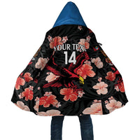 Custom Antigua and Barbuda Cricket Cloak 2025 Go Falcons Tropical Style - Wonder Print Shop