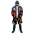 Custom Antigua and Barbuda Cricket Cloak 2025 Go Falcons Tropical Style - Wonder Print Shop