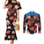 Custom Antigua and Barbuda Cricket Couples Matching Mermaid Dress and Long Sleeve Button Shirt 2025 Go Falcons Tropical Style - Wonder Print Shop