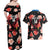 Custom Antigua and Barbuda Cricket Couples Matching Off Shoulder Maxi Dress and Hawaiian Shirt 2025 Go Falcons Tropical Style - Wonder Print Shop