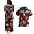 Custom Antigua and Barbuda Cricket Couples Matching Puletasi and Hawaiian Shirt 2025 Go Falcons Tropical Style - Wonder Print Shop