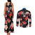 Custom Antigua and Barbuda Cricket Couples Matching Tank Maxi Dress and Long Sleeve Button Shirt 2025 Go Falcons Tropical Style - Wonder Print Shop