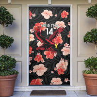 Antigua and Barbuda Cricket Door Cover 2025 Go Falcons Tropical Style - Wonder Print Shop