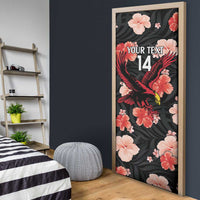 Antigua and Barbuda Cricket Door Cover 2025 Go Falcons Tropical Style - Wonder Print Shop