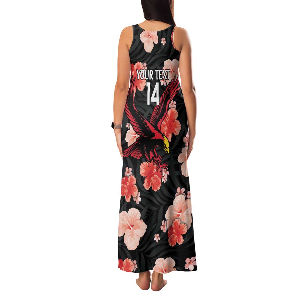 Custom Antigua and Barbuda Cricket Family Matching Tank Maxi Dress and Hawaiian Shirt 2025 Go Falcons Tropical Style - Wonder Print Shop