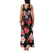 Custom Antigua and Barbuda Cricket Family Matching Tank Maxi Dress and Hawaiian Shirt 2025 Go Falcons Tropical Style - Wonder Print Shop