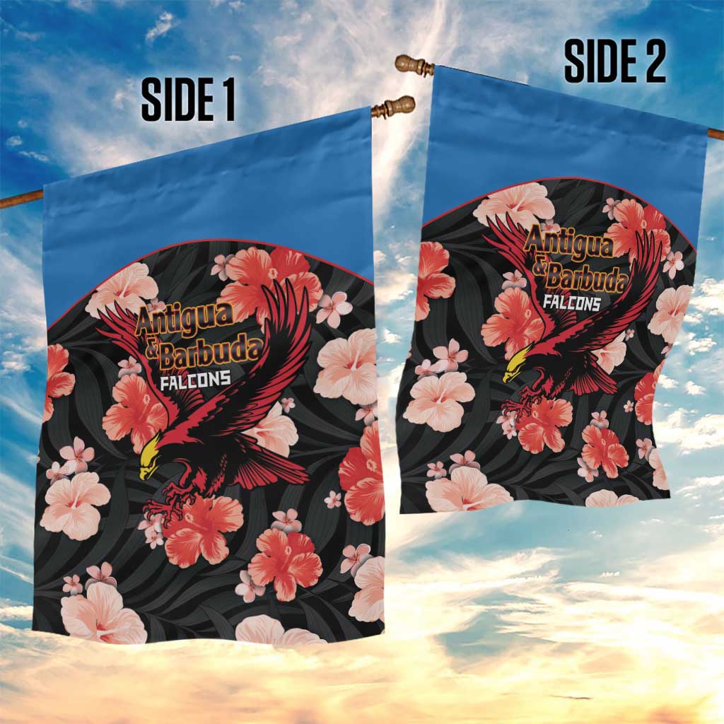 Antigua and Barbuda Cricket Garden Flag 2025 Go Falcons Tropical Style - Wonder Print Shop
