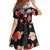 Custom Antigua and Barbuda Cricket Kid Short Sleeve Dress 2025 Go Falcons Tropical Style - Wonder Print Shop