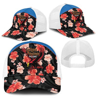 Antigua and Barbuda Cricket Mesh Trucker Cap 2025 Go Falcons Tropical Style - Wonder Print Shop