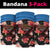 Antigua and Barbuda Cricket Neck Gaiter 2025 Go Falcons Tropical Style - Wonder Print Shop