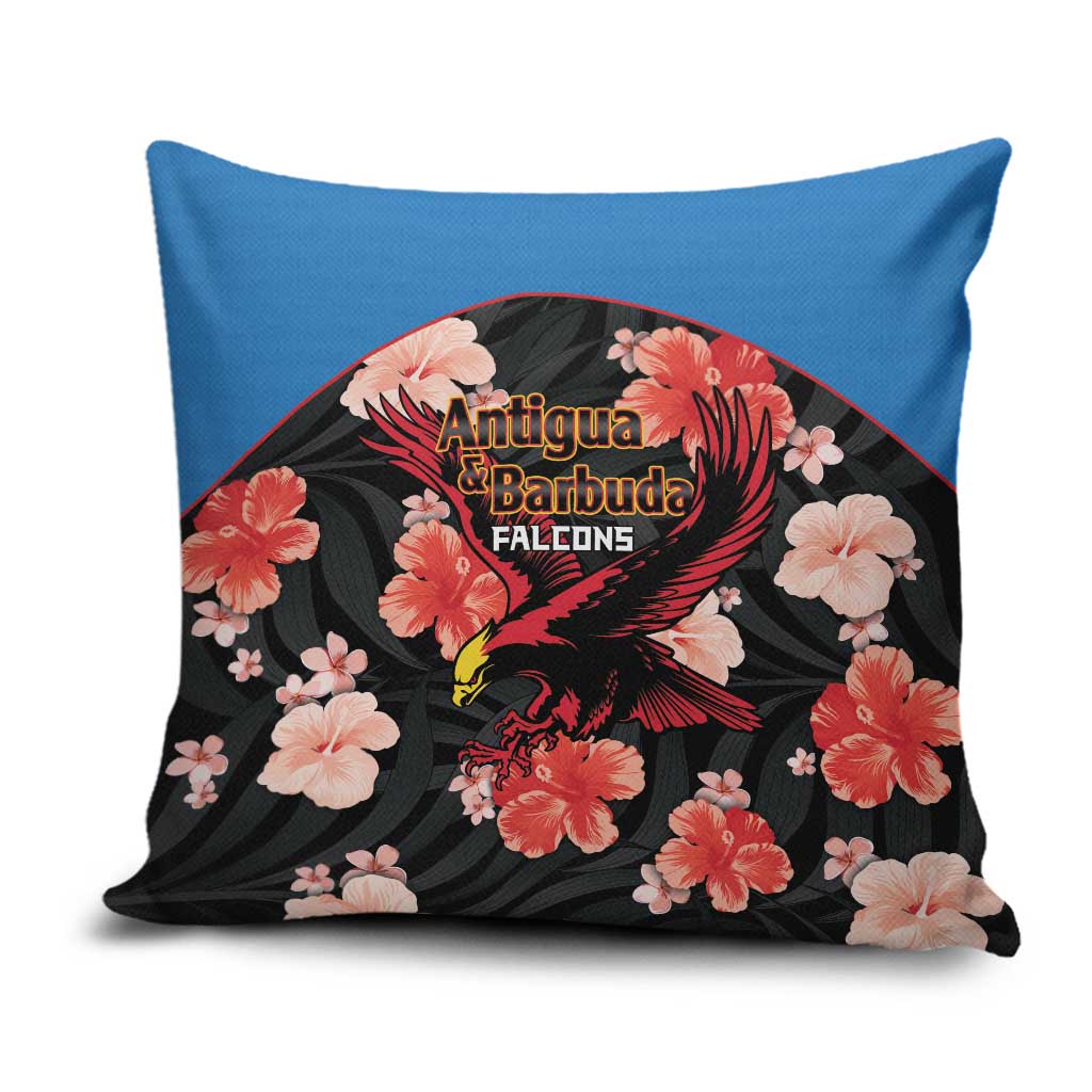 Antigua and Barbuda Cricket Pillow Cover 2025 Go Falcons Tropical Style - Wonder Print Shop
