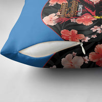 Antigua and Barbuda Cricket Pillow Cover 2025 Go Falcons Tropical Style - Wonder Print Shop