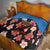 Antigua and Barbuda Cricket Quilt 2025 Go Falcons Tropical Style - Wonder Print Shop