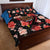 Antigua and Barbuda Cricket Quilt Bed Set 2025 Go Falcons Tropical Style - Wonder Print Shop