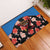 Antigua and Barbuda Cricket Rubber Doormat 2025 Go Falcons Tropical Style - Wonder Print Shop
