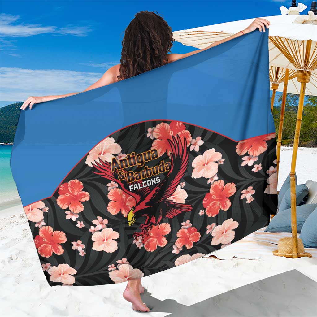 Antigua and Barbuda Cricket Sarong 2025 Go Falcons Tropical Style - Wonder Print Shop