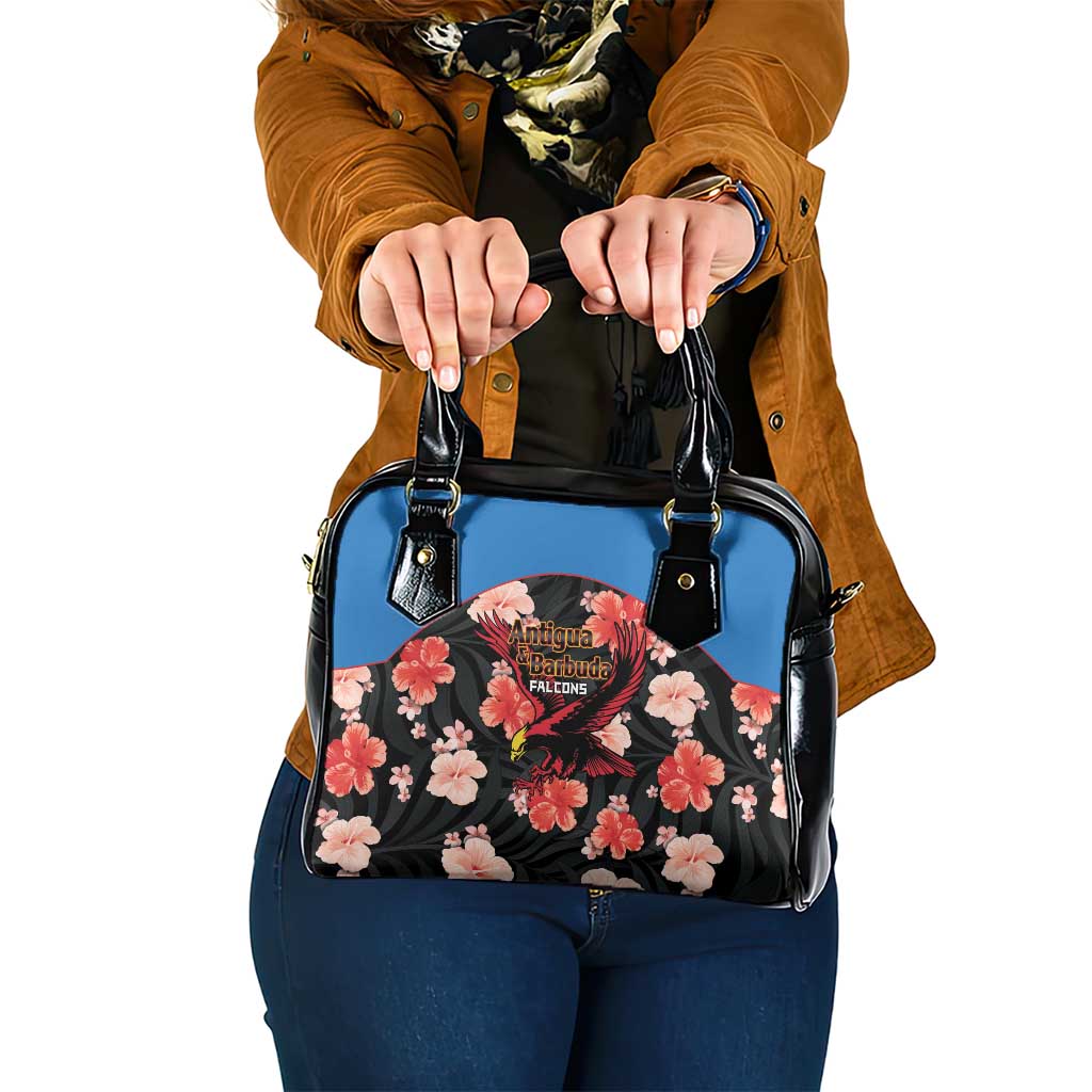 Antigua and Barbuda Cricket Shoulder Handbag 2025 Go Falcons Tropical Style - Wonder Print Shop