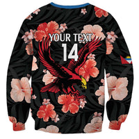 Custom Antigua and Barbuda Cricket Sweatshirt 2025 Go Falcons Tropical Style - Wonder Print Shop