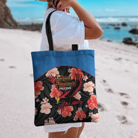 Antigua and Barbuda Cricket Tote Bag 2025 Go Falcons Tropical Style - Wonder Print Shop