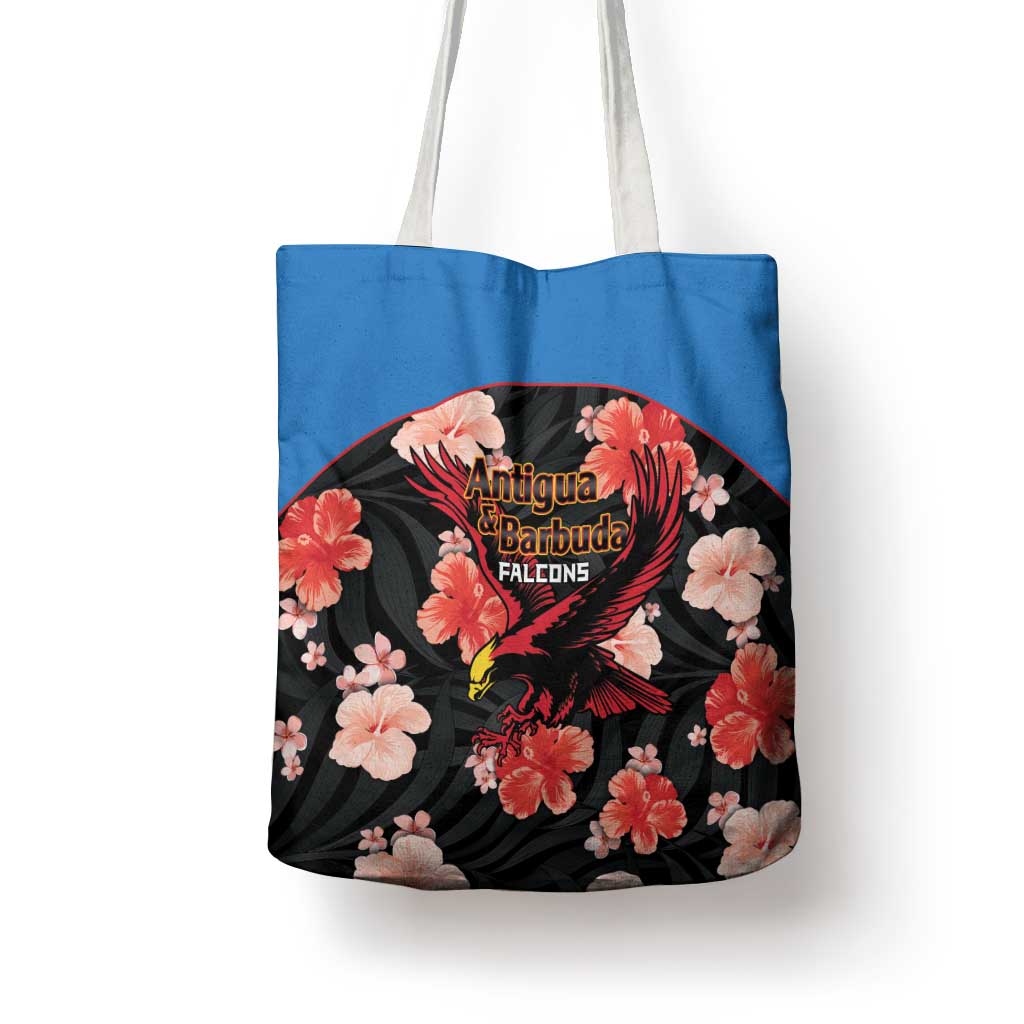 Antigua and Barbuda Cricket Tote Bag 2025 Go Falcons Tropical Style - Wonder Print Shop