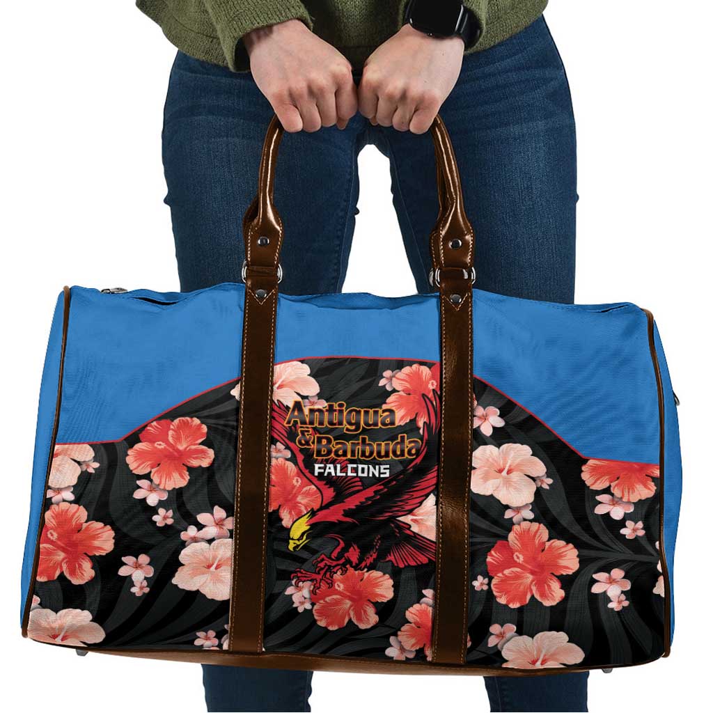 Antigua and Barbuda Cricket Travel Bag 2025 Go Falcons Tropical Style - Wonder Print Shop