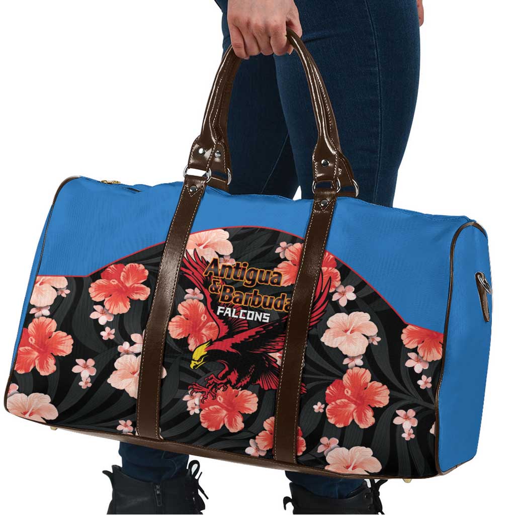 Antigua and Barbuda Cricket Travel Bag 2025 Go Falcons Tropical Style - Wonder Print Shop