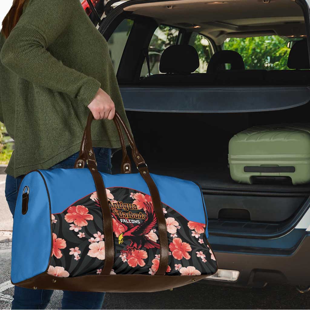 Antigua and Barbuda Cricket Travel Bag 2025 Go Falcons Tropical Style - Wonder Print Shop