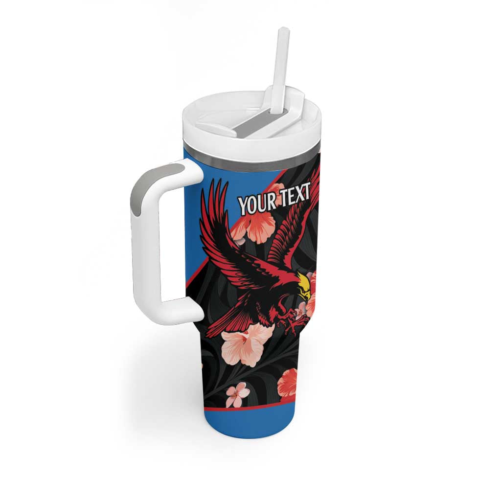 Custom Antigua and Barbuda Cricket Tumbler With Handle 2025 Go Falcons Tropical Style - Wonder Print Shop