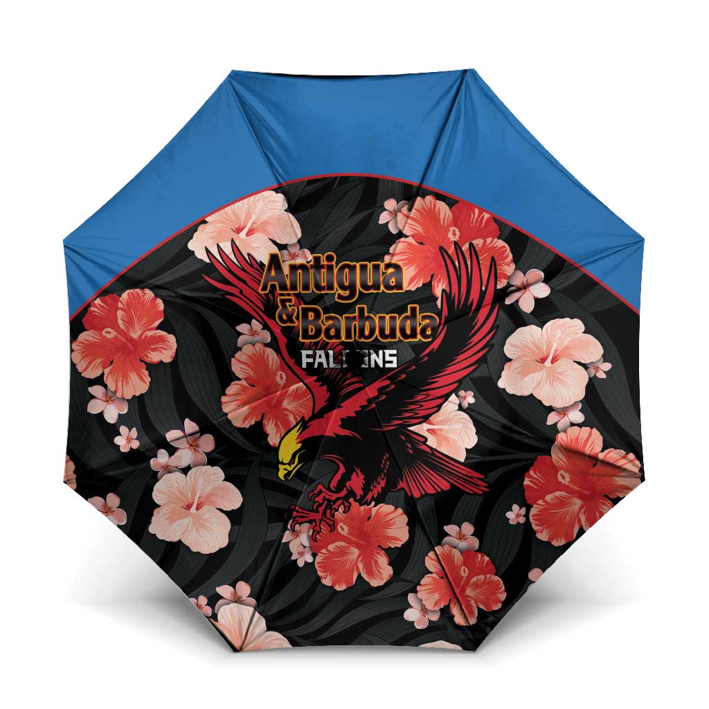 Antigua and Barbuda Cricket Umbrella 2025 Go Falcons Tropical Style - Wonder Print Shop