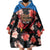 Custom Antigua and Barbuda Cricket Wearable Blanket Hoodie 2025 Go Falcons Tropical Style - Wonder Print Shop