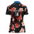 Custom Antigua and Barbuda Cricket Women Polo Shirt 2025 Go Falcons Tropical Style - Wonder Print Shop