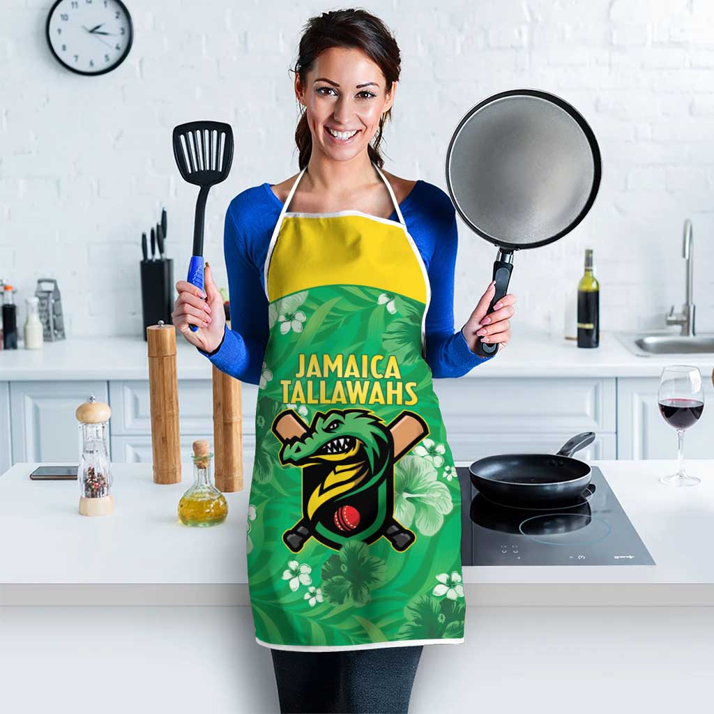 Jamaica Cricket Apron Fi Wi Tallawahs Tropical Style - Wonder Print Shop