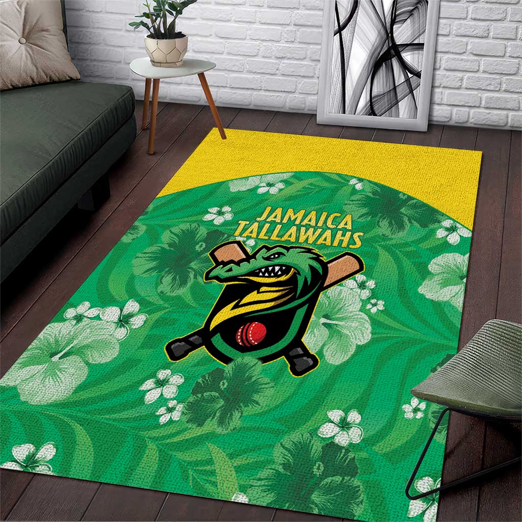 Jamaica Cricket Area Rug Fi Wi Tallawahs Tropical Style - Wonder Print Shop